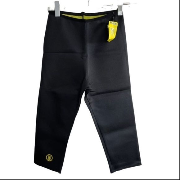 Hot Shapers Black Capri length ~ Size L - Picture 2 of 9